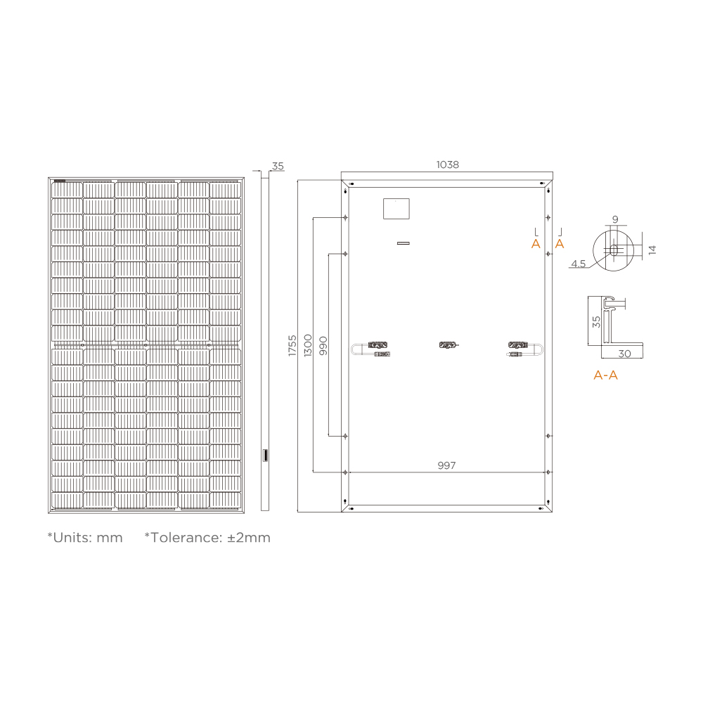 Full Black Solar Panel 380W 390W Solar Cell Panel 166mm